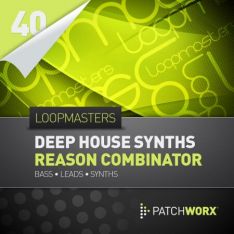 Loopmasters Deep House Synths Reason Combinator Presets