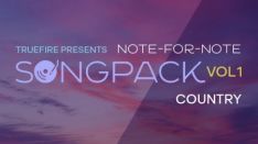 Truefire TrueFire's Note-for-Note SongPack Country Vol.1