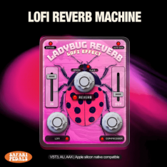 Safari Pedals LadyBug Reverb