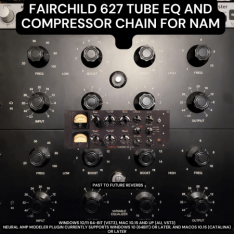 PastToFutureReverbs Fairchild 627 Tube EQ Through Fairchild Compressor Chain For Nam!