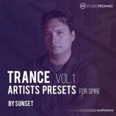 Studio Tronnic Trance Artists Presets by Sunset Vol.1 Spire Presets