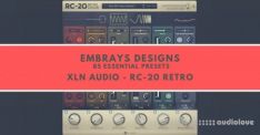 Embrays Designs 85 Presets XLN Audio RC-20
