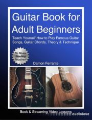 Guitar Book for Adult Beginners: Teach Yourself How to Play Famous Guitar Songs, Guitar Chords, Music Theory & Technique