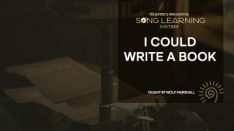 Truefire Wolf Marshall's Song Lesson: I Could Write a Book