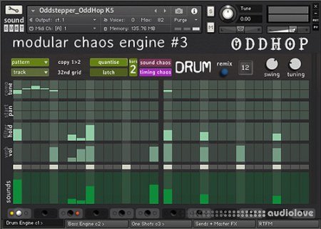 sound DUST OddHop Modular Chaos Engine #3
