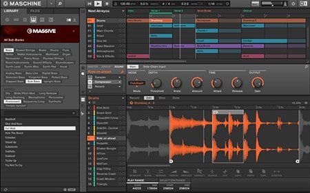 Native Instruments Machine 2 GUI