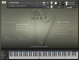Cinematique Instruments Grand Harp