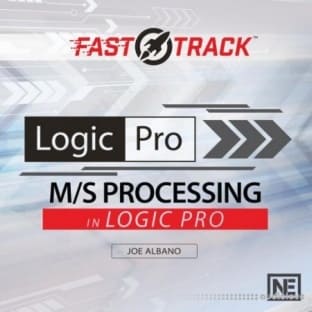 MacProVideo Logic Pro FastTrack 303 M-S Processing in Logic Pro