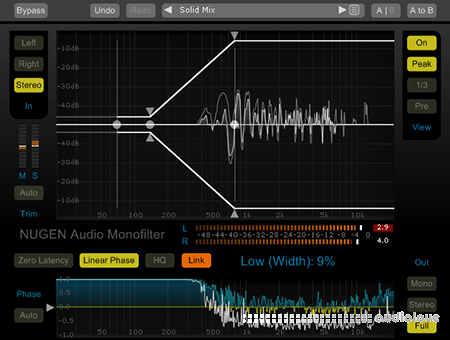 NuGen Audio Monofilter v4.3.0.6 / v4.2.0.0 WiN MacOSX
