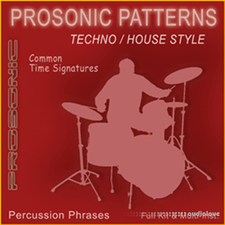 Prosonic Studios Techno and House Drum MIDI Library Common Signatures Vol.1