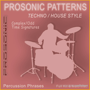 Prosonic Studios Techno and House Drum MIDI Library Complex Signatures Vol.1