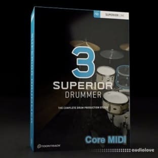 Toontrack Superior Drummer 3 Core MiDi 100