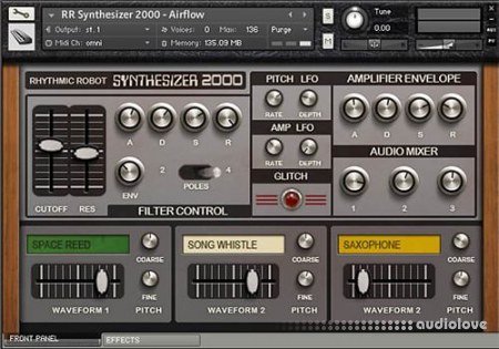 Rhythmic Robot Synthesizer 2000