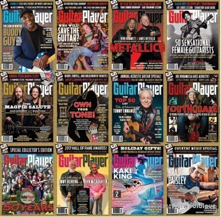 Guitar Player 2017 Full Year Issues Collection
