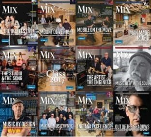 Mix Magazine Full Year 2017 Issues Collection