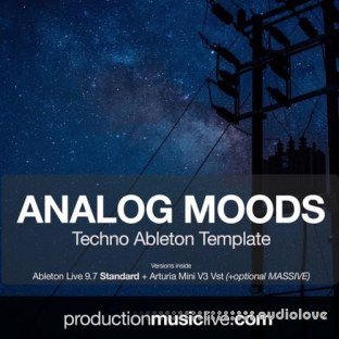 Production Music Live Analog Moods Techno Ableton Template