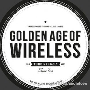Crate Diggers Golden Age of Wireless Words and Phrases Vol.2