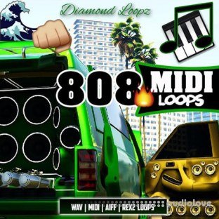 Diamond Loopz 808 Midi Loop Pack