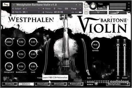 Strezov Sampling Westphalen Electric Violin