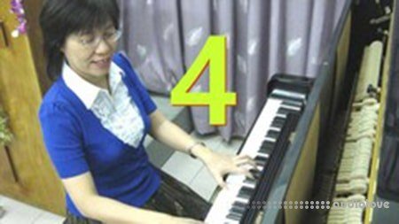 Udemy #4 Play Piano Trick Rosa's EZ Locked Hands play Rich Chords