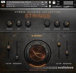 Sonixinema Hybrid Scoring Collection Strings