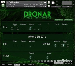 Gothic Instruments DRONAR Vintage Synth