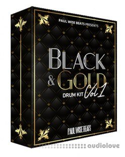 Paul Wise Beats Black and Gold Drum Kit Vol.1