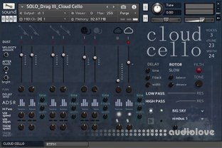sound DUST Cloud Cello