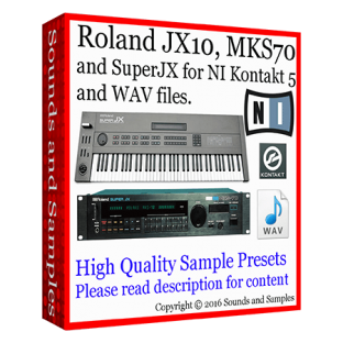 Sounds and Samples Roland JX 10 / MKS 70 / Super JX Samples