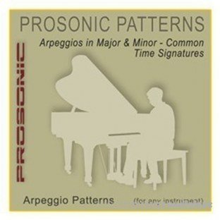 Prosonic Studios Midi Arpegio Series Major and Minor Arpeggio 1-18