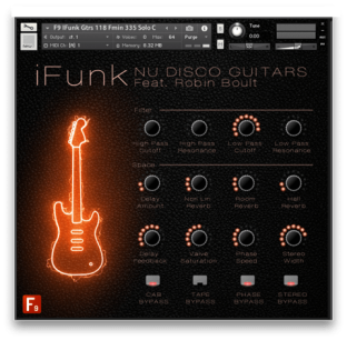 F9 Audio F9 iFunk Nu Disco Guitars Ft Robin Boult