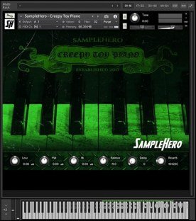 SampleHero Creepy Toy Piano