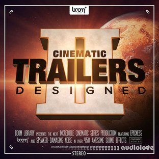 Boom Library Cinematic Trailers Designed 2 Stereo and Surround