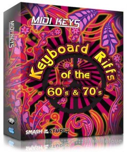 Smash up The studio Midi Keys Keyboard Riffs Of The 60s and 70s V1