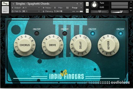 Dream Audio Tools Indie Fingers Volume Two