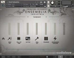 Cinematique Instruments Ensemblia 2 Industria