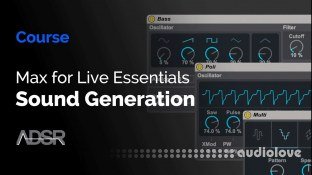 ADSR Sounds Max for Live Essentials Sound Generation
