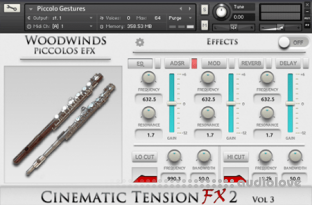 Cacophony Inc Cinematic Tension FX 2 Vol.3 Piccolos