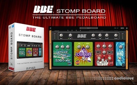 BBE Sound Stomp Board v1.4.0 / v1.0.1 WiN MacOSX