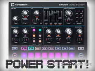 Groove3 Novation Circuit Mono Station Power Start