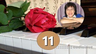 Udemy Play Piano 11 Improvise All I Ask of You chord progression