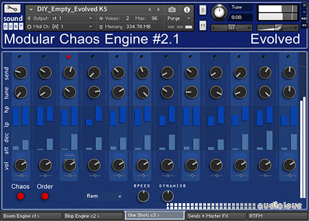sound DUST Evolved Modular Chaos Engine #2.1