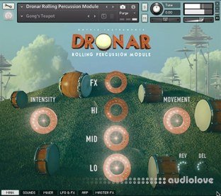 Gothic Instruments Dronar Rolling Percussion Module