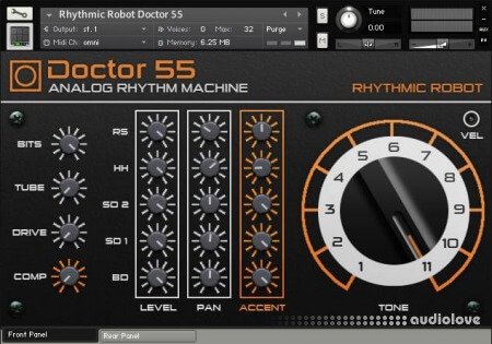 Rhythmic Robot Audio Doctor 55