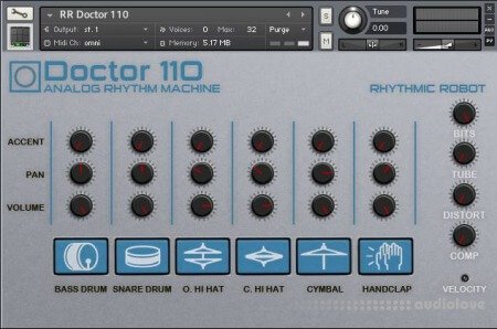 Rhythmic Robot Audio Doctor 110