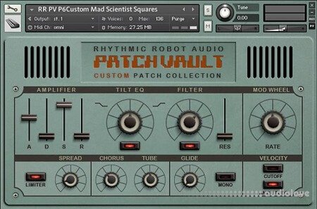 Rhythmic Robot Audio PatchVault Poly6 Custom Set 1