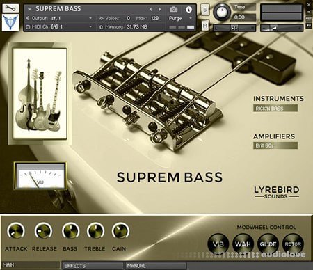 Lyrebird Sounds Suprem Bass