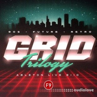 F9 Audio Grid Trilogy 80s Future Retro