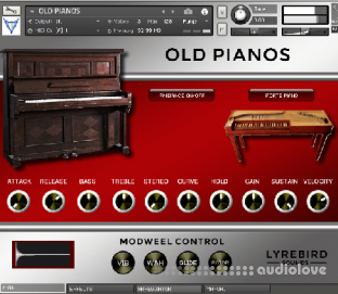 Lyrebird Sounds Old Pianos
