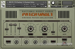 Rhythmic Robot Audio PatchVault 770